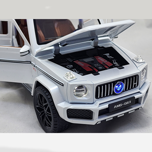 اسباب بازی ماشین فلزی مرسدس بنز جی کلاس GCLASS-118 G 63 سفید_اسباب بازی